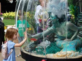 Image from Art in the Park at Jephson Gardens in Leamington in 2019.