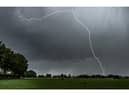 Photographer Carl Gallagher caught this amazing scene as the lightning came down near Ufton Fields. (Light by Night Photography)