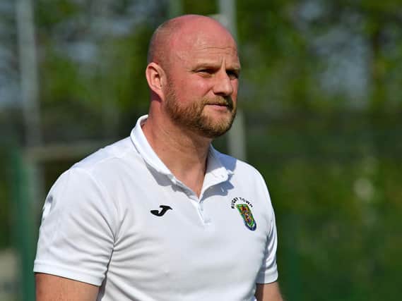 Rugby Town manager Carl Adams   (Picture by Martin Pulley)