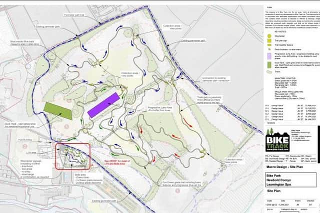 Plans to redevelop disused golf course at Newbold Comyn in Leamington and create cycle tracks at the existing golf shop have been approved.