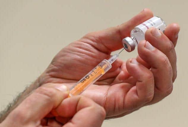 Two in five people in Rugby have received two doses of a Covid-19 vaccine, figures reveal.