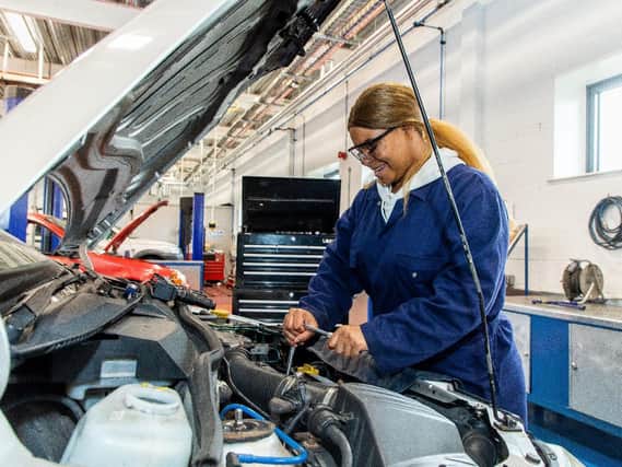 Warwick Trident College is encouraging individuals and businesses to donate old cars to help train the next generation of mechanics. Photo supplied