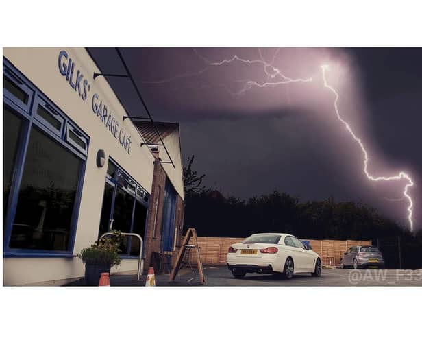 This spectacular photo by Anthony Wheeler captured the lightning in south Warwickshire on Wednesday night (May 19).