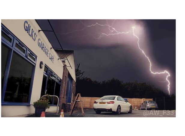 This spectacular photo by Anthony Wheeler captured the lightning in south Warwickshire on Wednesday night (May 19).