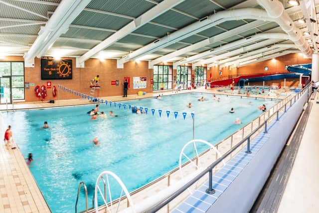 Newbold Comyn Leisure Centre's swimming pool.
