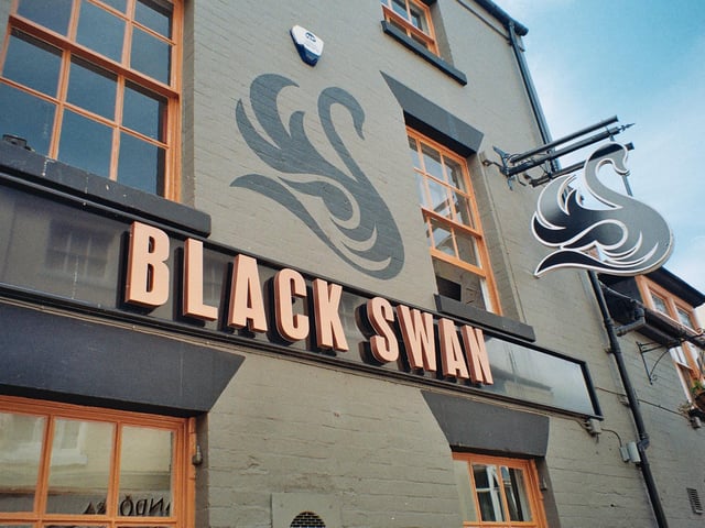 Rugby's Black Swan pub - known to many as The Dirty Duck.