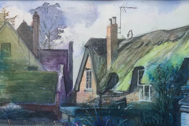 Paul Miller's painting of 81 High Street. Image supplied