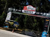 Jon Armstrong was flying before his engine failure  (Images M-Sport/ Junior WRC)