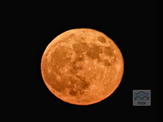 Photo of the flower moon, courtesy of Mook photography