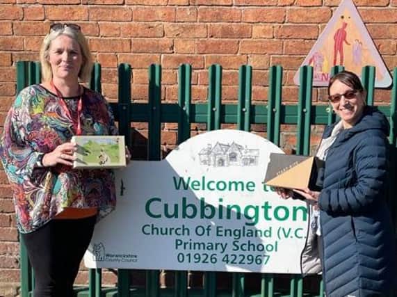Staff at Cubbington Primary School have received a donation from Naturally Kids Shoes in Leamington.