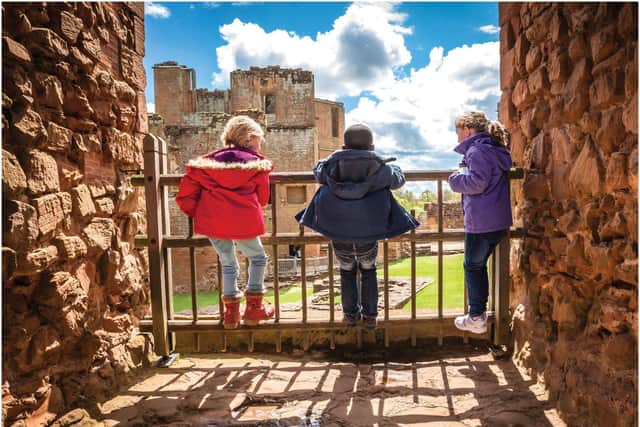 Half term events have returned to Kenilworth Castle. Photo by English Heritage