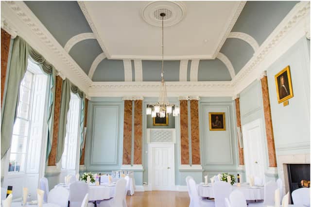 The ballroom in the Court House in Warwick. Photo supplied