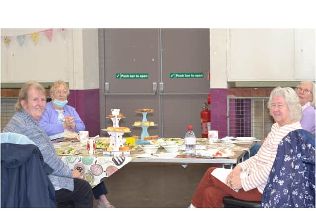 Warwick older adults enjoy being reunited at a socially distanced celebration afternoon tea at The Gap community centre. Photo supplied