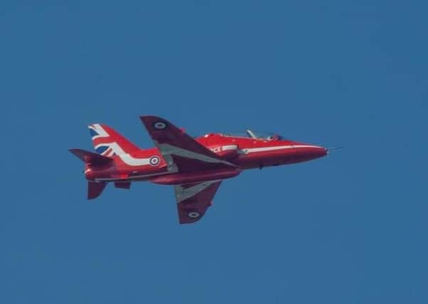 The Red Arrows will be flying over south Warwickshire today (Friday) and this weekend as part of the Midlands Air Show at Ragley Hall. Photo by Peter Crowe.