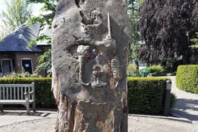 The tree sculpture in Jephson Gardens in Leamington which is due to be removed. Photo supplied