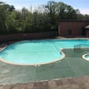 The outdoor swimming pool at Abbey Fields in Kenilworth.