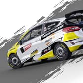 Jon Armstrong's Ford Fiesta Rally3 livery for Rally Poland  (Images : Keane Design)