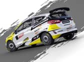 Jon Armstrong's Ford Fiesta Rally3 livery for Rally Poland  (Images : Keane Design)