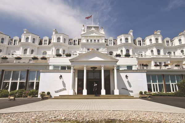 The Grand Hotel, Eastbourne, is known as the White Palace