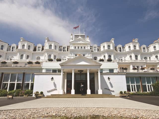 The Grand Hotel, Eastbourne, is known as the White Palace