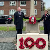 Hillmorton RBL branch president Larry Burke and branch chairman Kathryn Lawrence