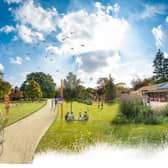The University of Warwick has unveiled plans to create a large publicly accessible eco-park. Photo supplied