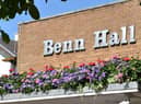 The Benn Hall, where the meeting was held.
