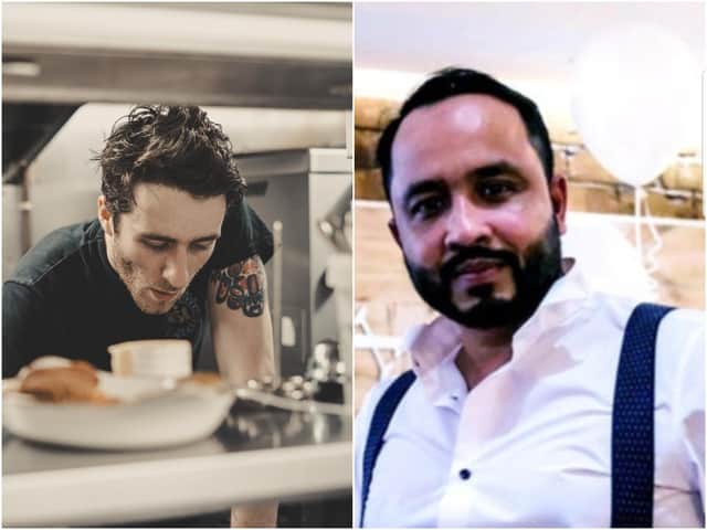 George Cambridge from Warwick Street Kitchen and Baabzi Miah from Baabzi’s Indian Takeaway will be taking part in the finals. Photo supplied