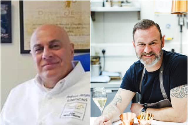 Andreas Antona, owner of The Cross in Kenilworth and Glynn Purnell will be tasting the dishes. Photos supplied