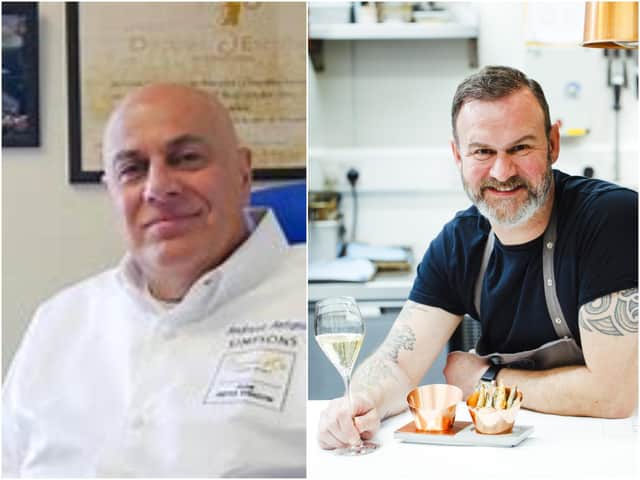 Andreas Antona, owner of The Cross in Kenilworth and Glynn Purnell will be tasting the dishes. Photos supplied