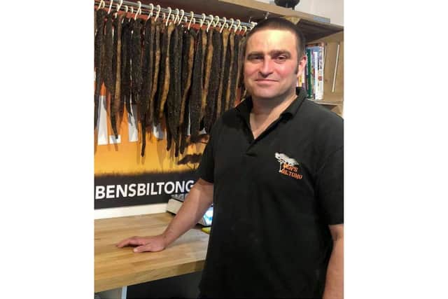 Ben’s Biltong produces South African biltong and droewors and has been a regular at many of Warwickshire’s markets and festivals over the last few years. Photo supplied