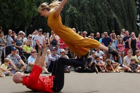 Image from Art in the Park in 2019 - the last time the event was held in Leamington before the Covid-19 pandemic.