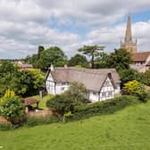 Church Cottage, a 16th century Tudor cottage in Ladbroke, has gone on the market. Photo by Knight Frank