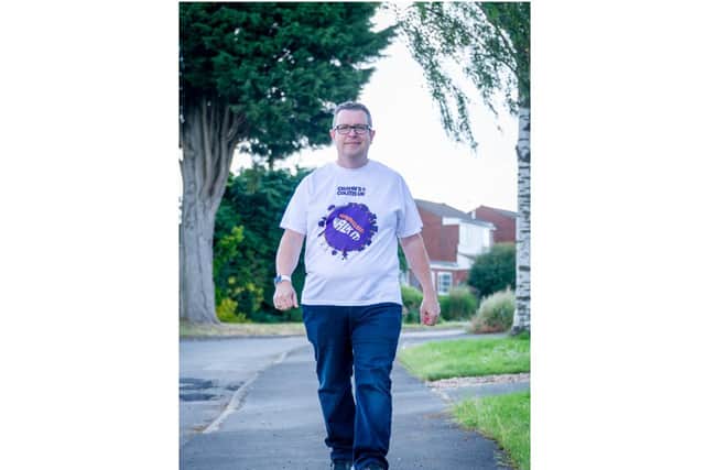Rob Thompson has been taking part in The Crohn’s & Colitis UK's 'My Walk IT' campaign
