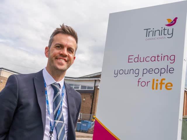 Trinity Catholic School's head of the sixth form and senior assistant principle Matthew Alton spoke to the Leamington Courier about the re-opening and relaunch of the school's sixth form.