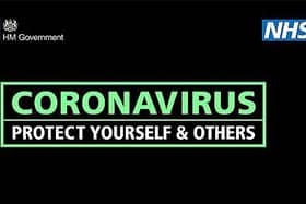 NHS public health poster for Coronavirus.