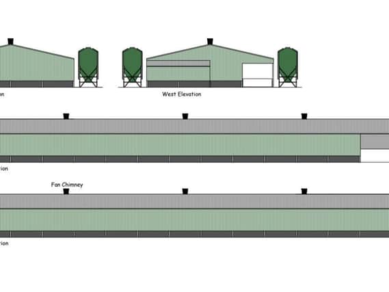 An illustration of the proposed building.