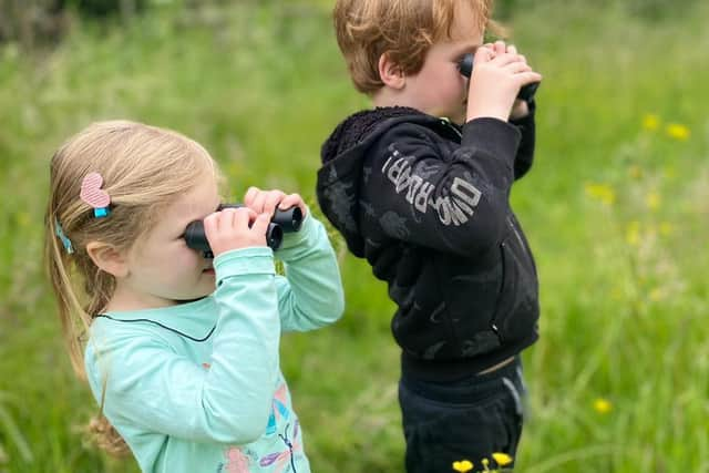 Yelvertoft Preschool children learning more about the natural environment.