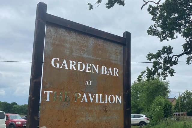 Garden Bar at The Pavillion in Kenilworth.