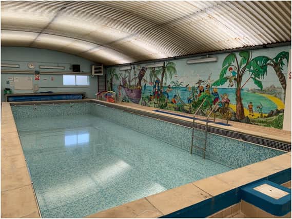 The swimming pool used by Thorns Infant School in Kenilworth. Photo supplied