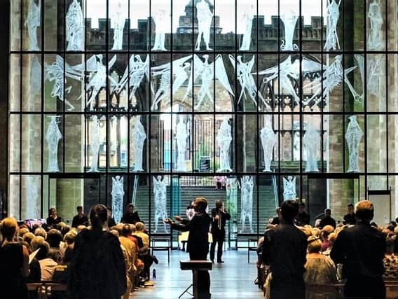 Armonico Consort at Coventry Cathedral in 2018. Photo provided by Armonico Consort