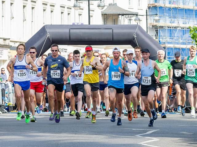 The Leamington Half Marathon.
