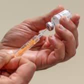 Three in five people in the Rugby borough have received two doses of a Covid-19 vaccine, figures reveal.