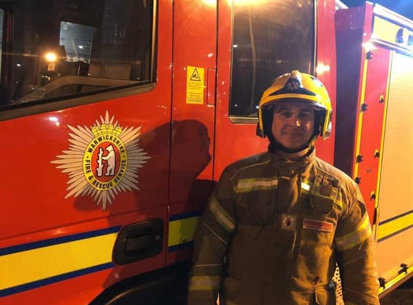 Firefighter Mark Ellis.