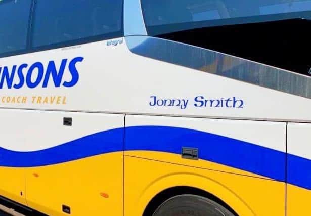 A Johnsons coach has been named after Jonny. He was a mechanic for the company for three years.