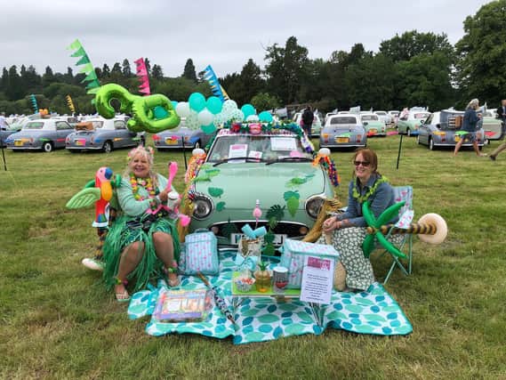Car owners and fans from all across the UK gathered in Wellesbourne to mark 30 years since the launch of the Nissan Figaro.