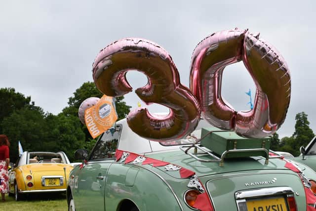 Car owners and fans from all across the UK gathered in Wellesbourne to mark 30 years since the launch of the Nissan Figaro.