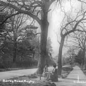 Barby Road, Rugby... in the days when the majestic elm was king.
