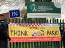 Residents are being asked to share their views and experiences on parking problems outside schools in Warwickshire.
