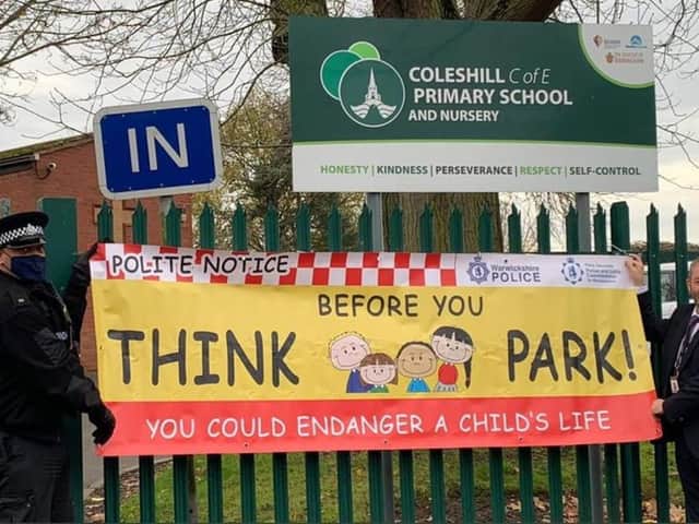 Residents are being asked to share their views and experiences on parking problems outside schools in Warwickshire.